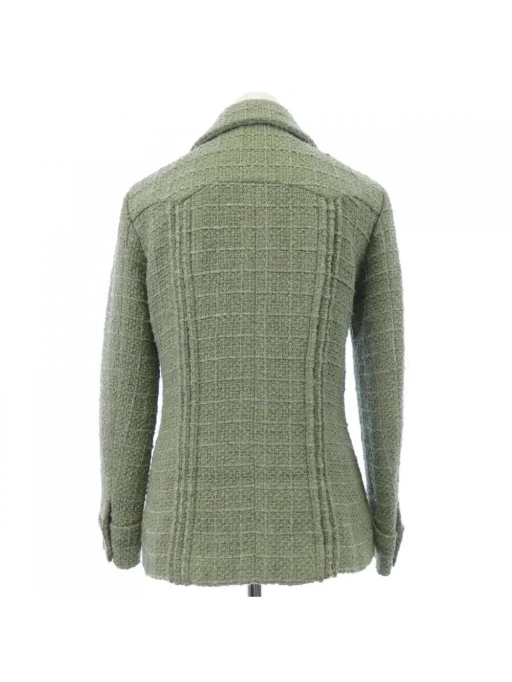 Chanel 17c Jacket Green